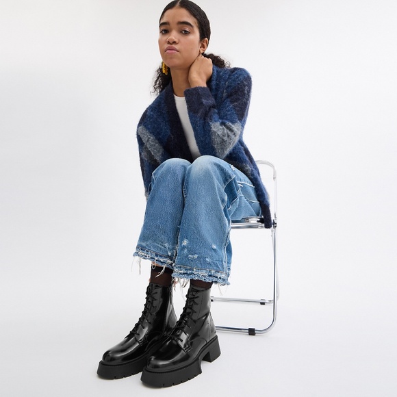 Coach Avery Platform Bootie Shoes Size 8 - Picture 2 of 5